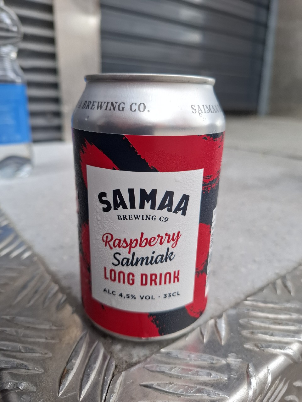 Raspberry Salmiak Long Drink, Finland