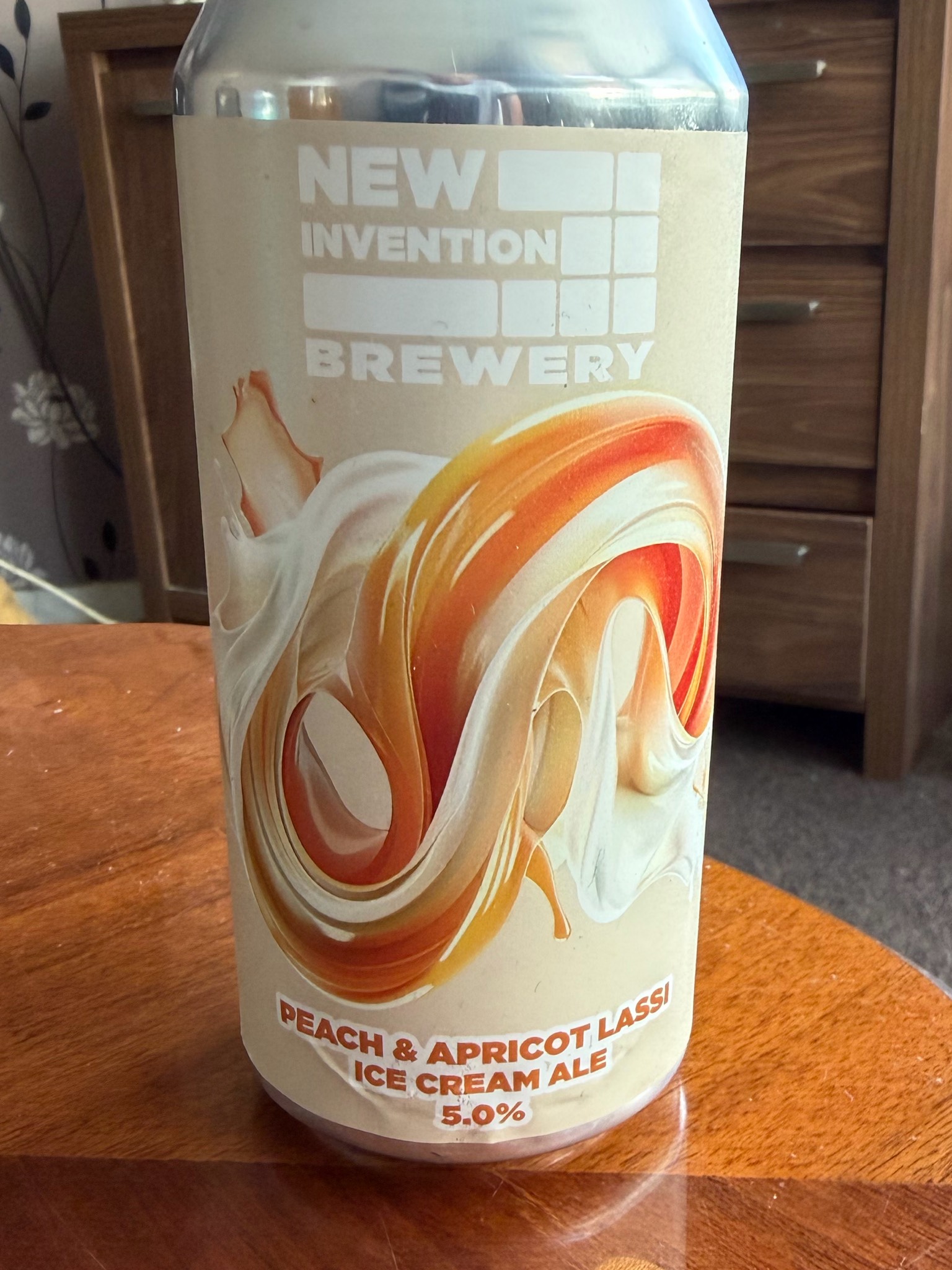 Peach and Apricot Lassi, New Invention Brewery