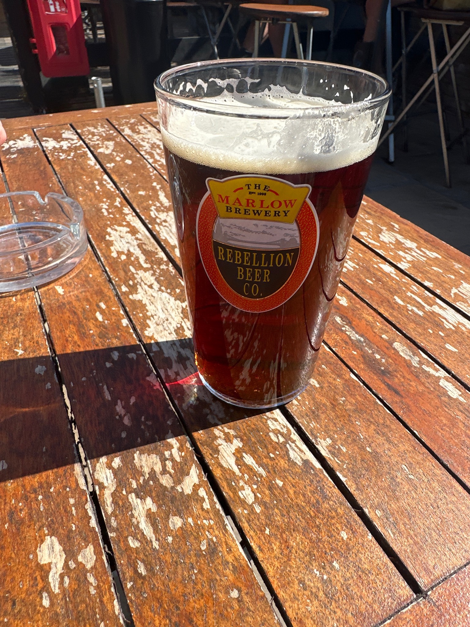 Roasted Nuts, Rebellion Beer