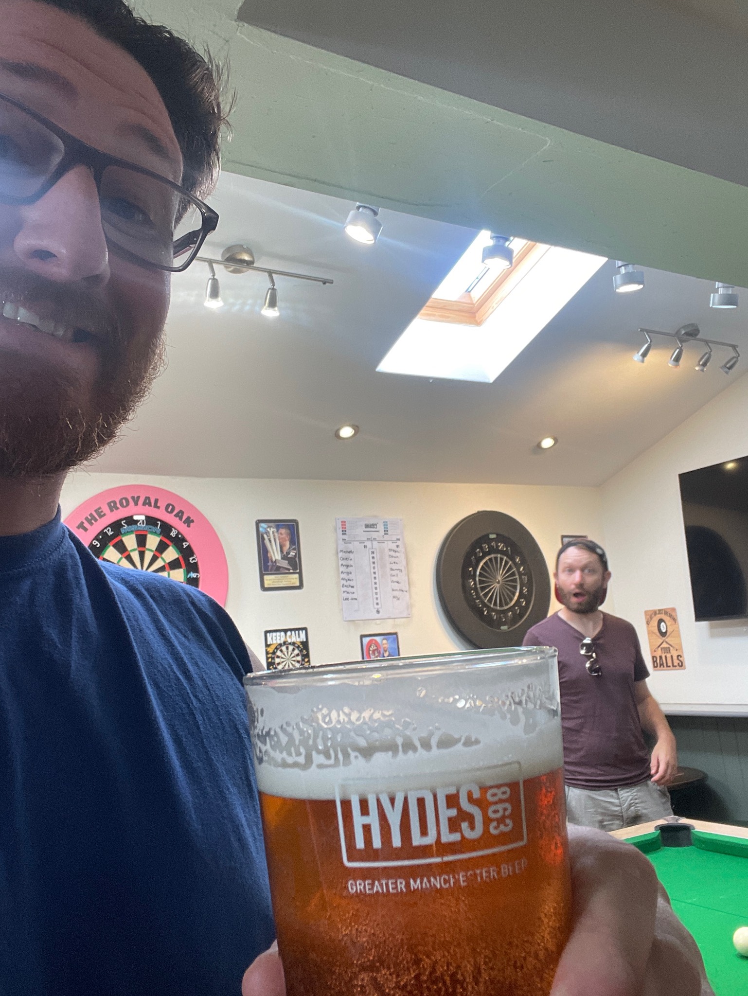 It's combing home, Hydes Salford