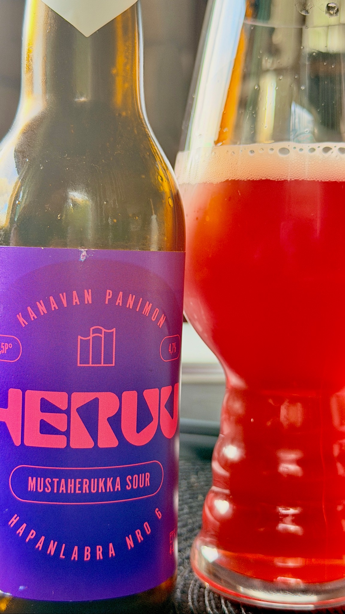 Heruu Mustaherukka Sour (Hapanlabra Nro 6), Finland
