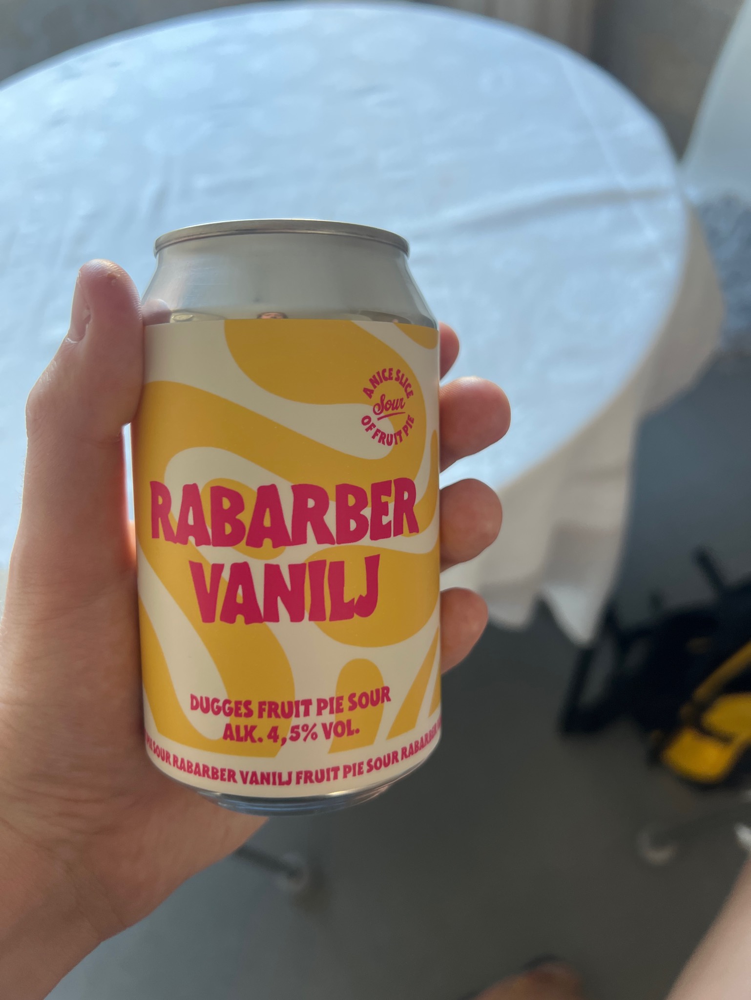 rabarber vanilj, Sweden