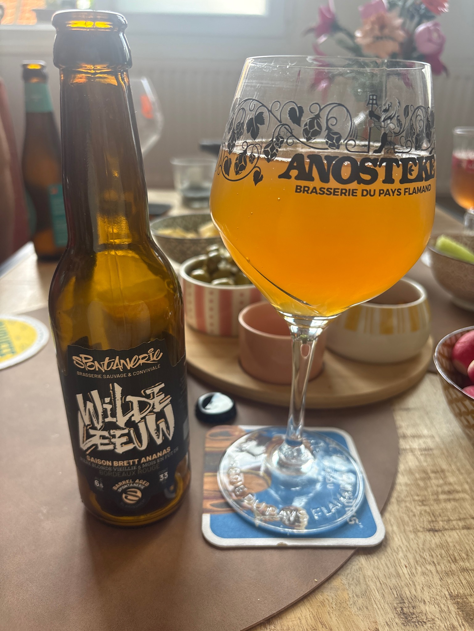 Wild Leeuw Saison Brett Ananas, Spontanerie