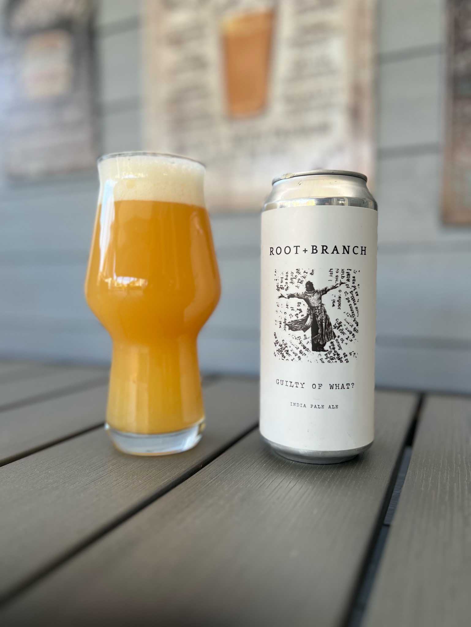 Guilty of What?, Root + Branch Brewing