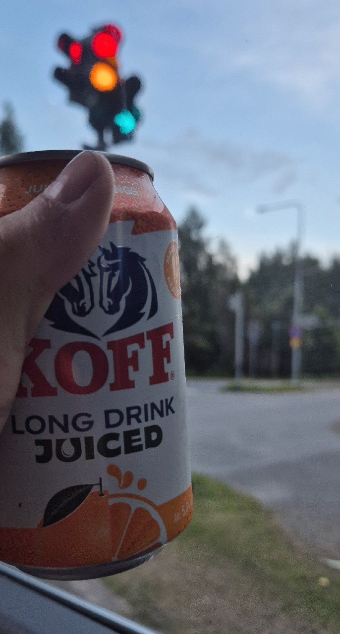 KOFF Long Drink Juiced Orange, Finland