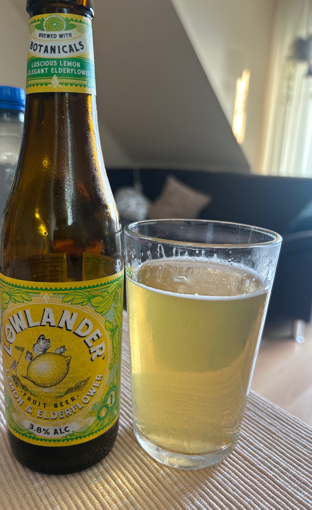 Leftover Lemon & Elderflower, Lowlander Botanical Beer