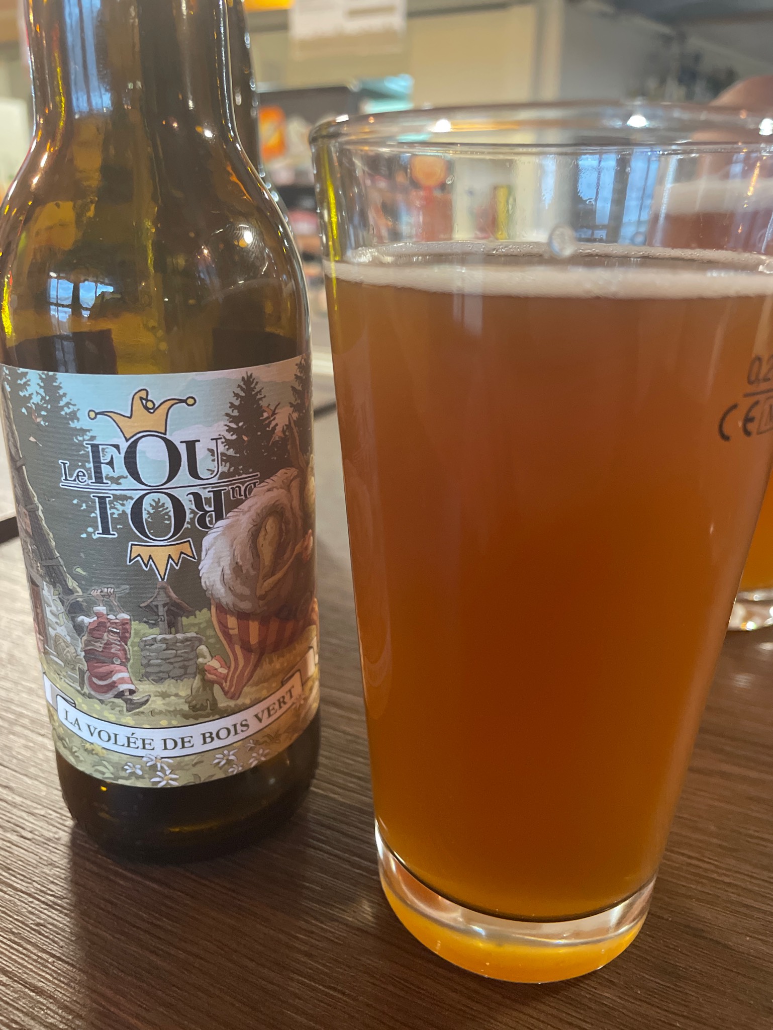 La volée de bois vert, Le Fou du Roi