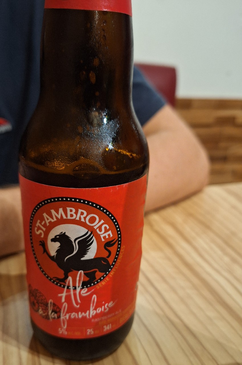 St-Ambroise Framboise / Raspberry, Brasserie McAuslan (St-Ambroise)