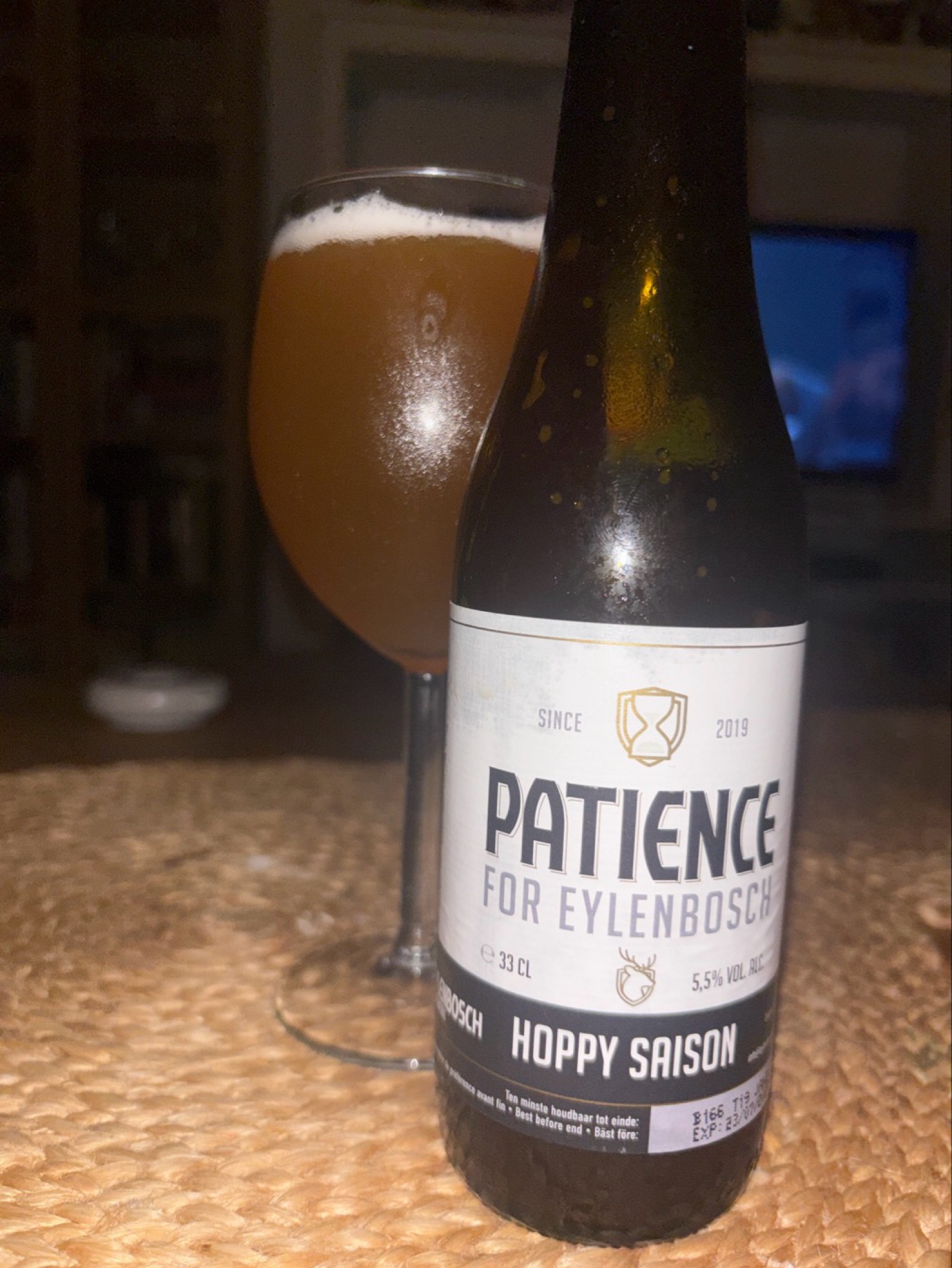 Patience For Eylenbosch - Hoppy Saison, Brouwerij Eylenbosch