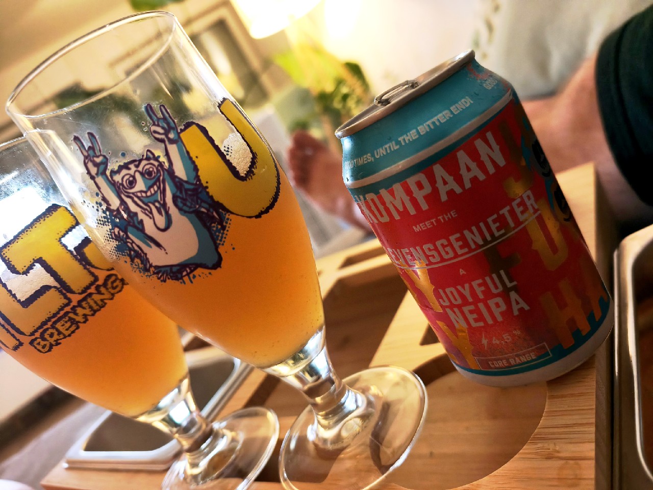 Meet The Levensgenieter - A Joyful NEIPA, Kompaan