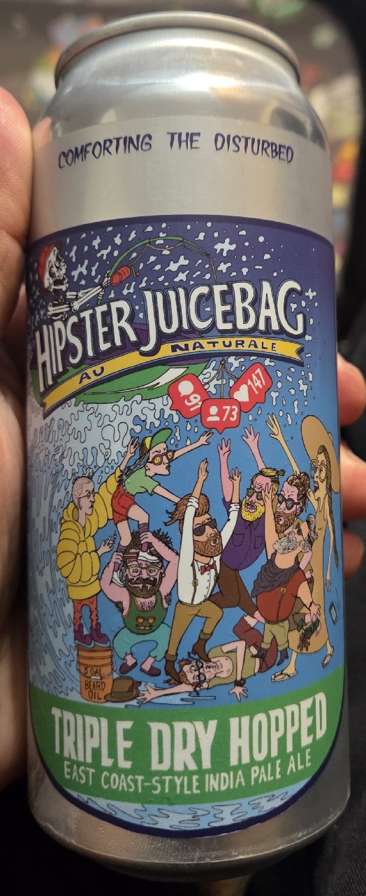 hipster juice bag au batural, Burn 'em brewery