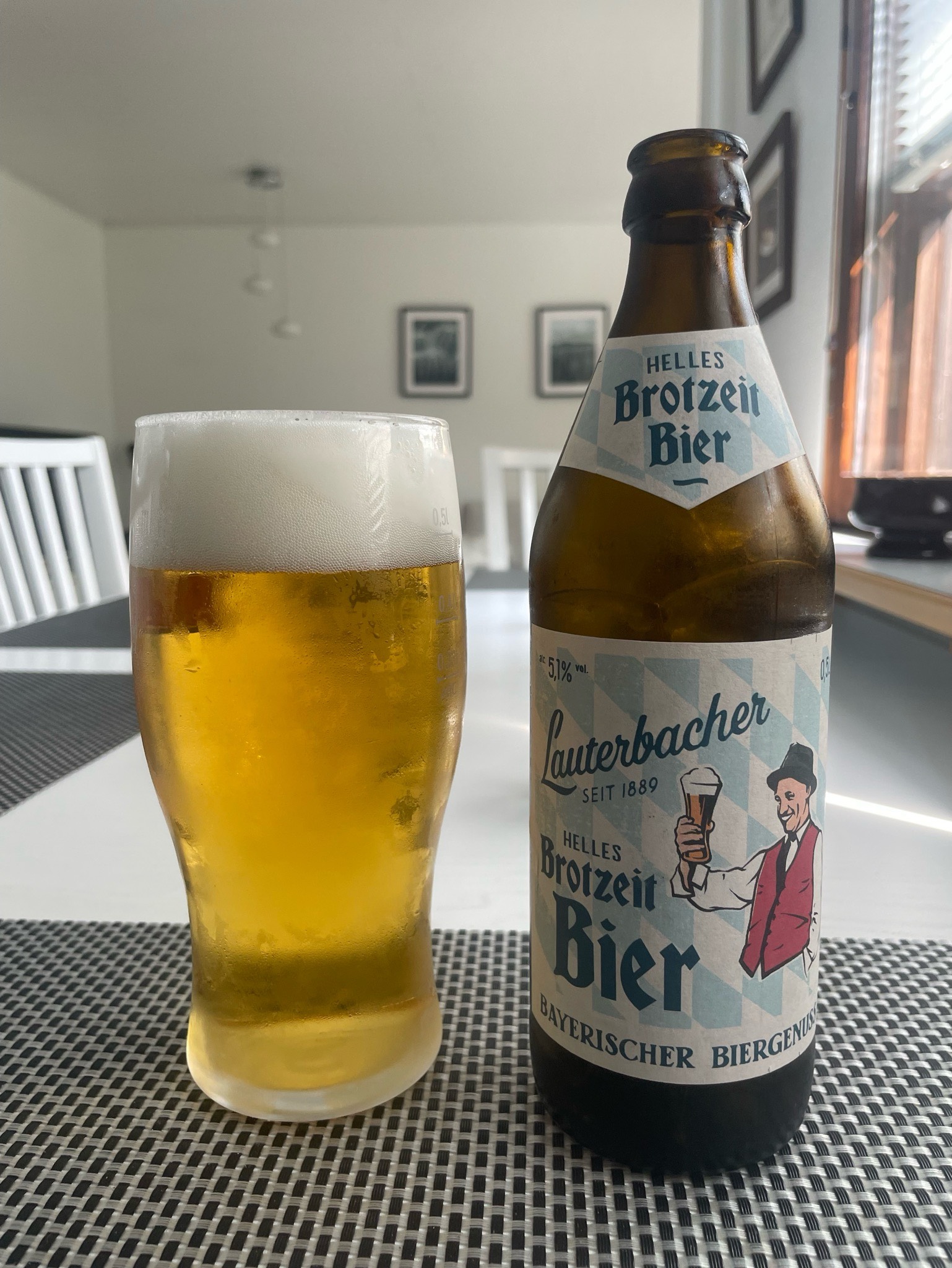 Brotzeit Bier, Lauterbacher - Auerhahn (Hochstiftliches Brauhaus)