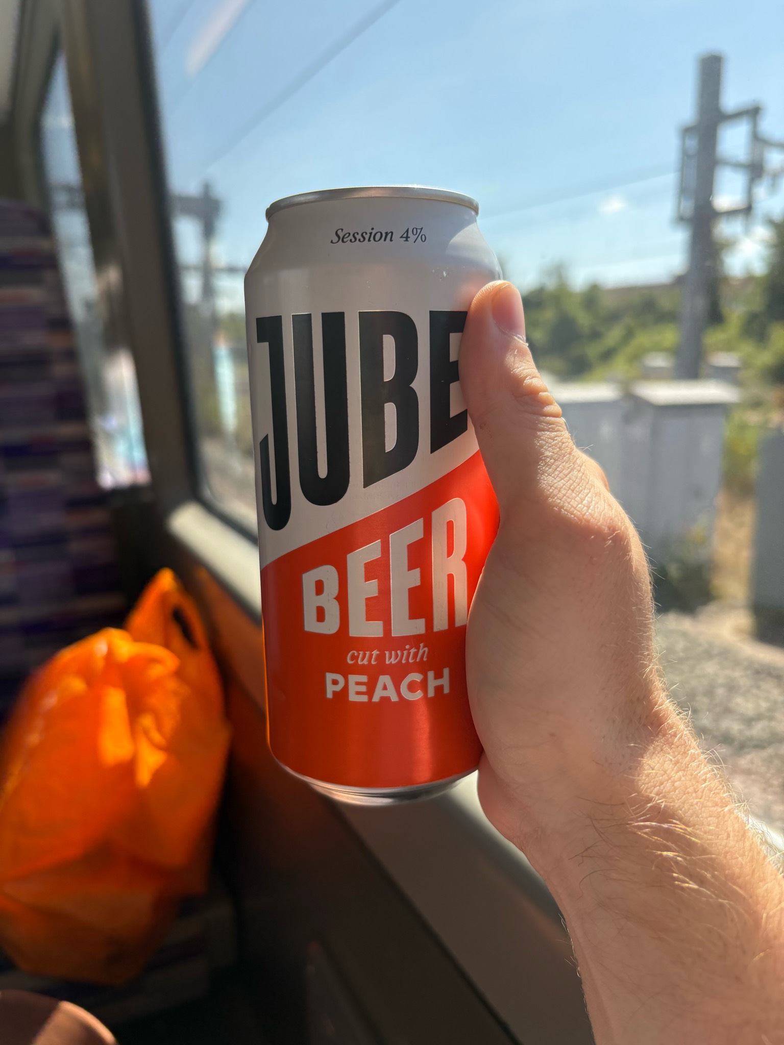Beer Cut With Peach, England