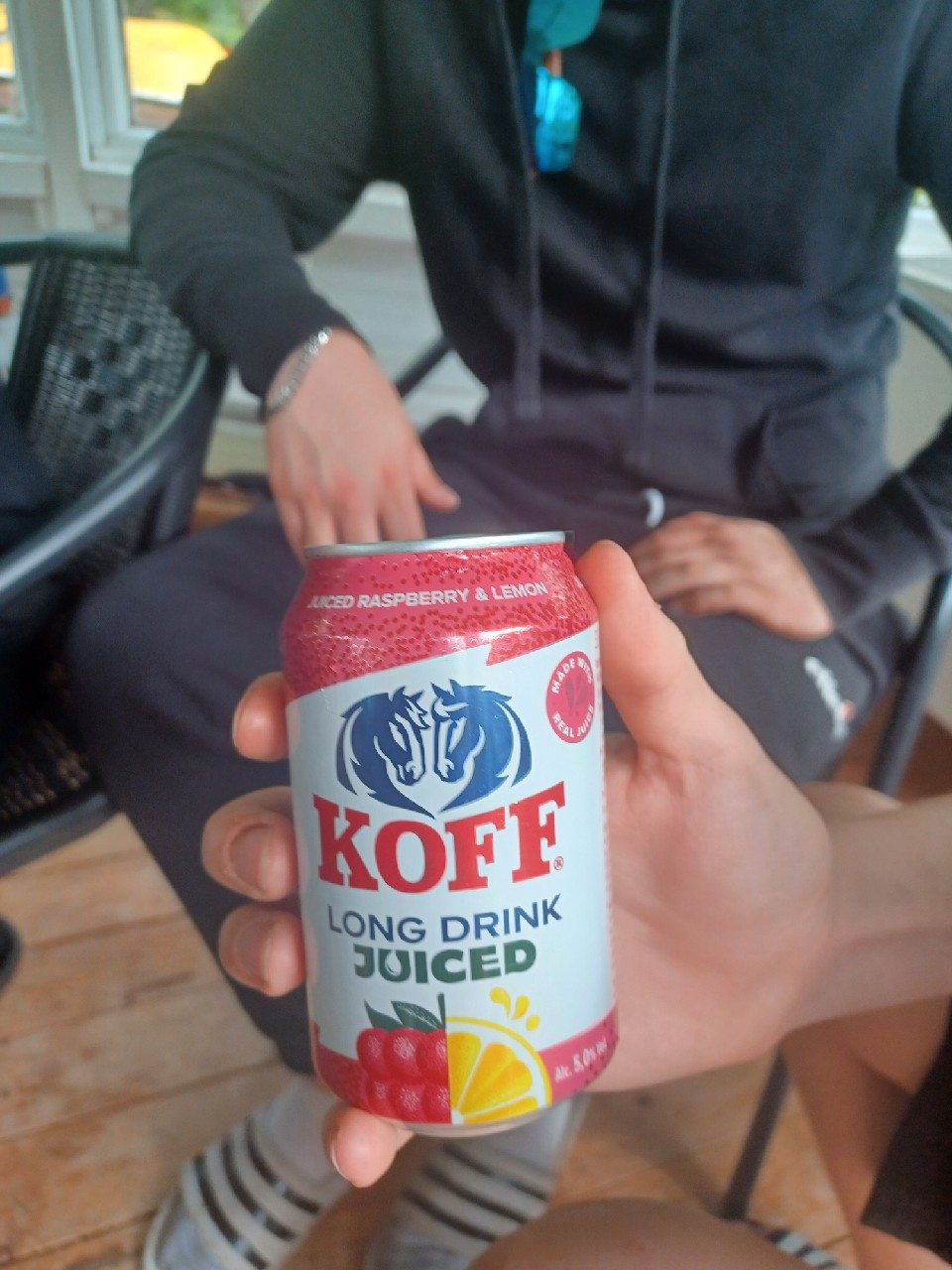 KOFF Long Drink Juiced Raspberry-Lemon, Finland