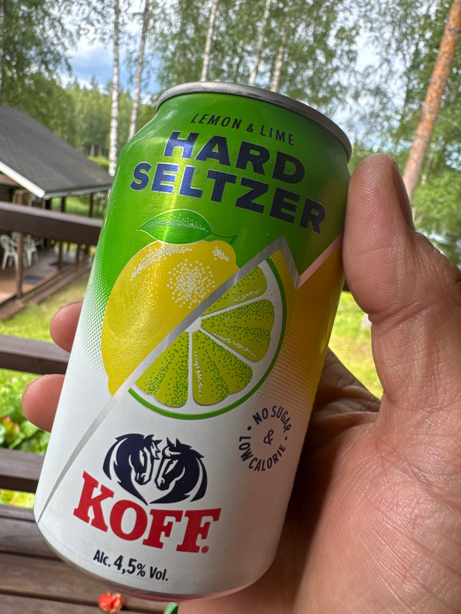 KOFF Hard Seltzer Lemon & Lime, Finland