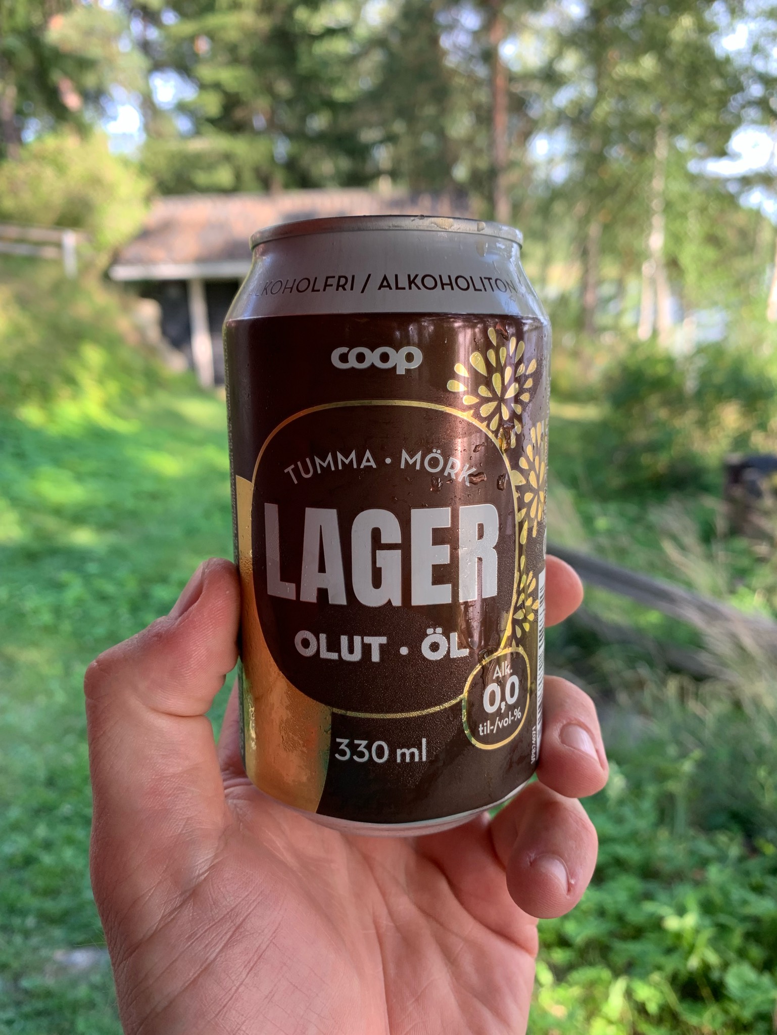 Coop Tumma Lager Alkoholiton Olut, Belgium