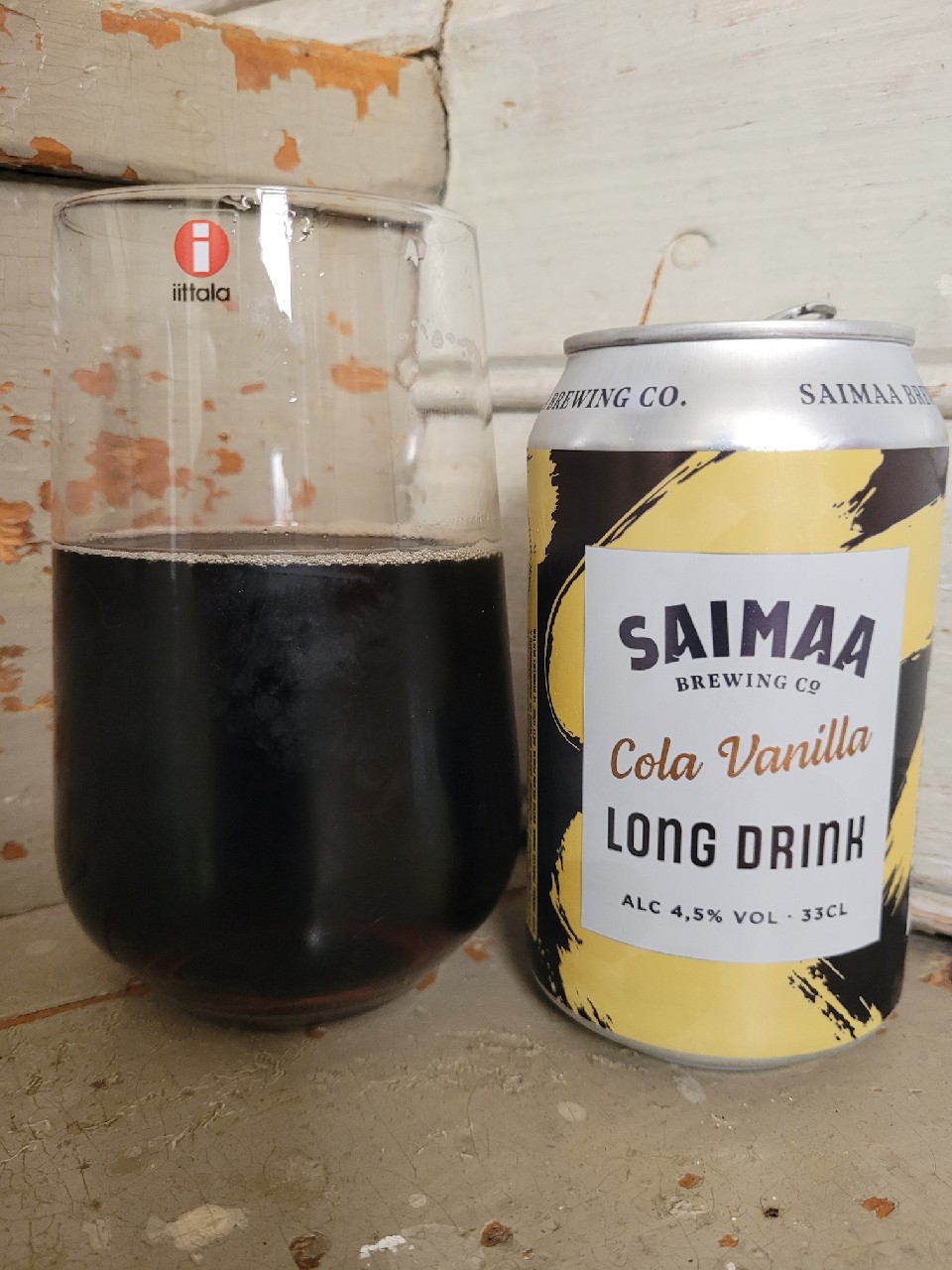 Cola Vanilla Long Drink, Finland