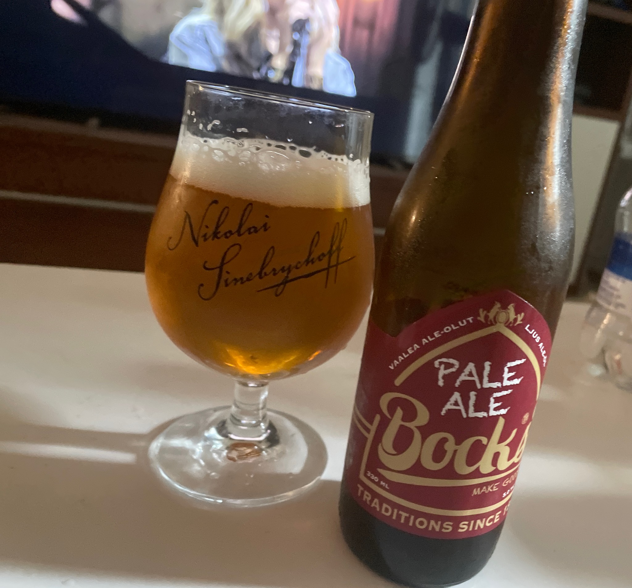 Bock's Pale Ale 5.0%, Finland