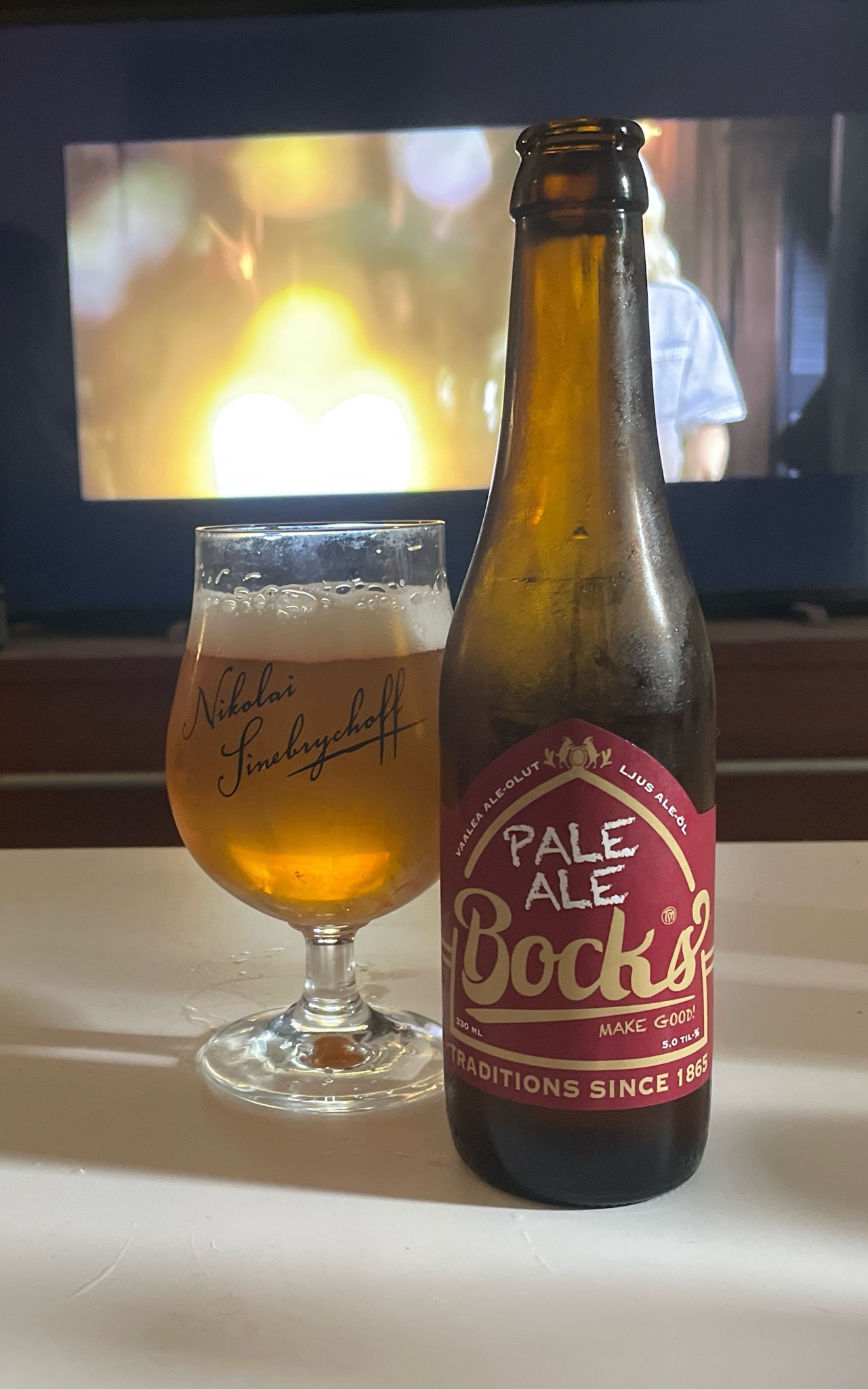Bock's Pale Ale 5.0%, Finland
