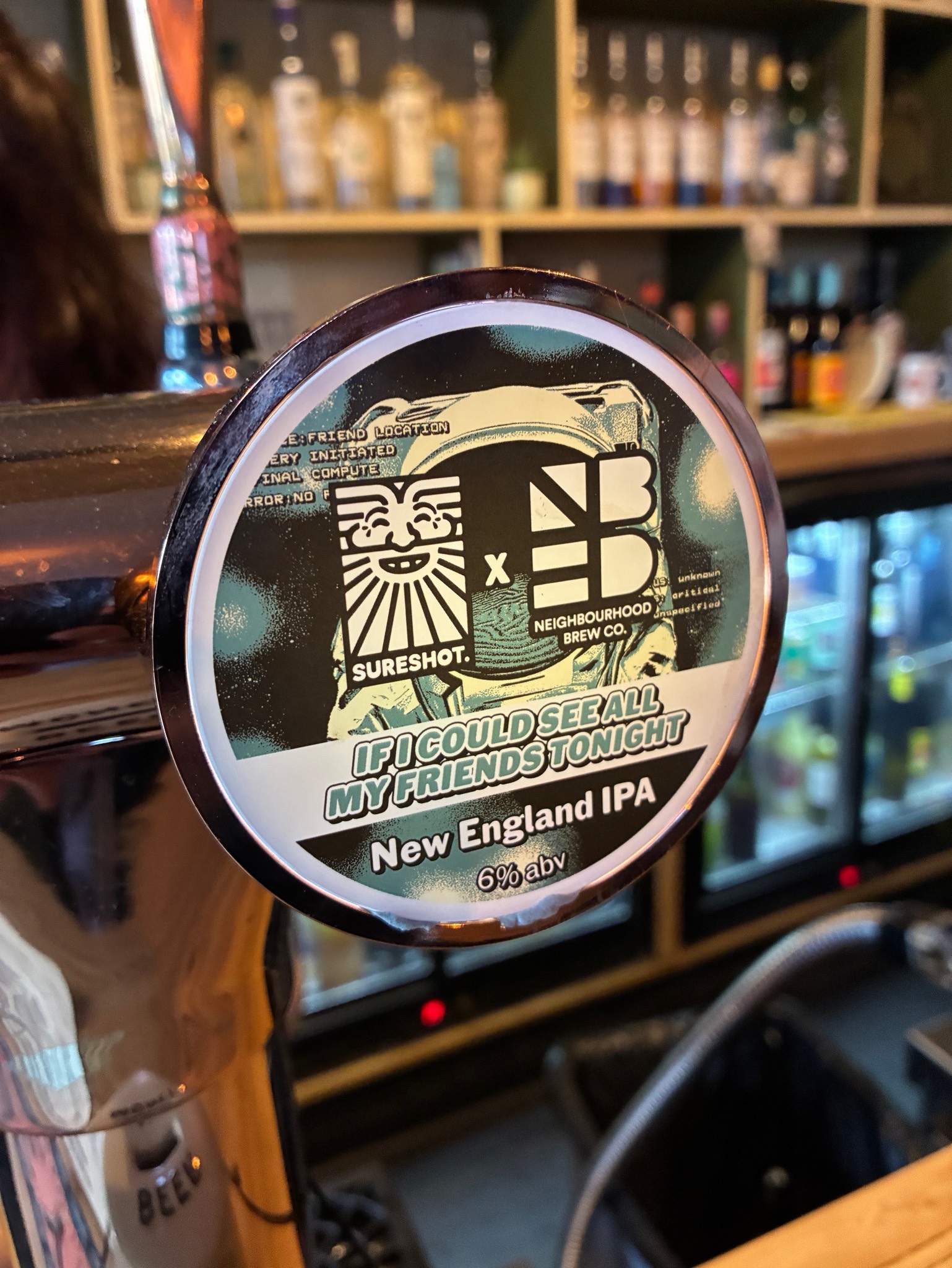 If I could see all my friends tonight, Sureshot Brewing
