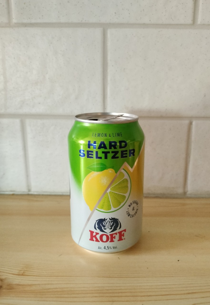 KOFF Hard Seltzer Lemon & Lime, Finland