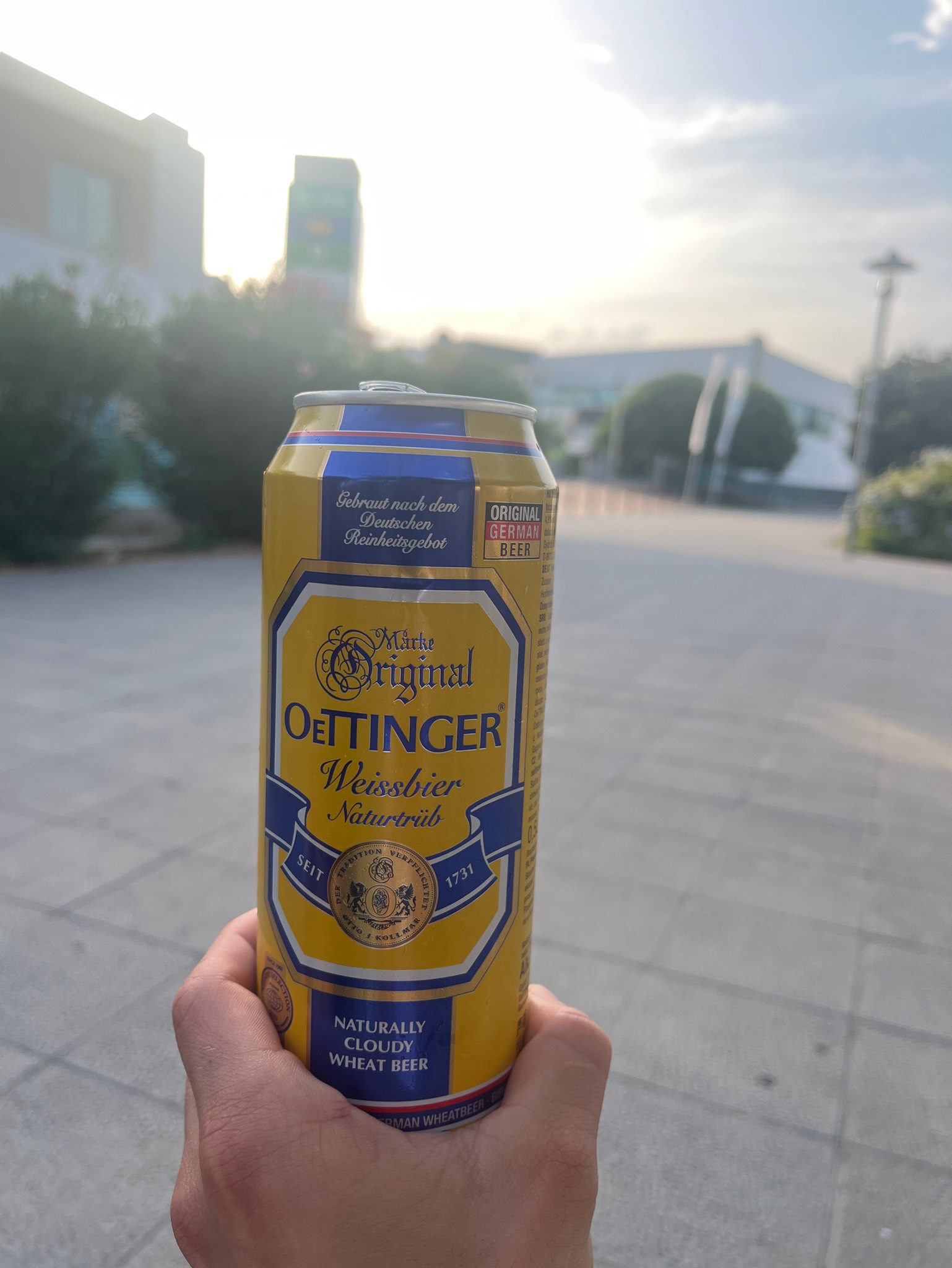 Oettinger Hefeweißbier Naturtrüb / Weissbier, Germany
