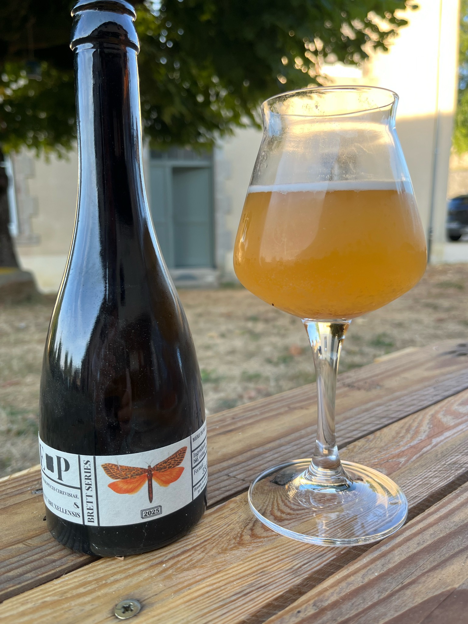 Brett Series 2025 - Bière De Blé Au Coing, Brasserie Effet Papillon