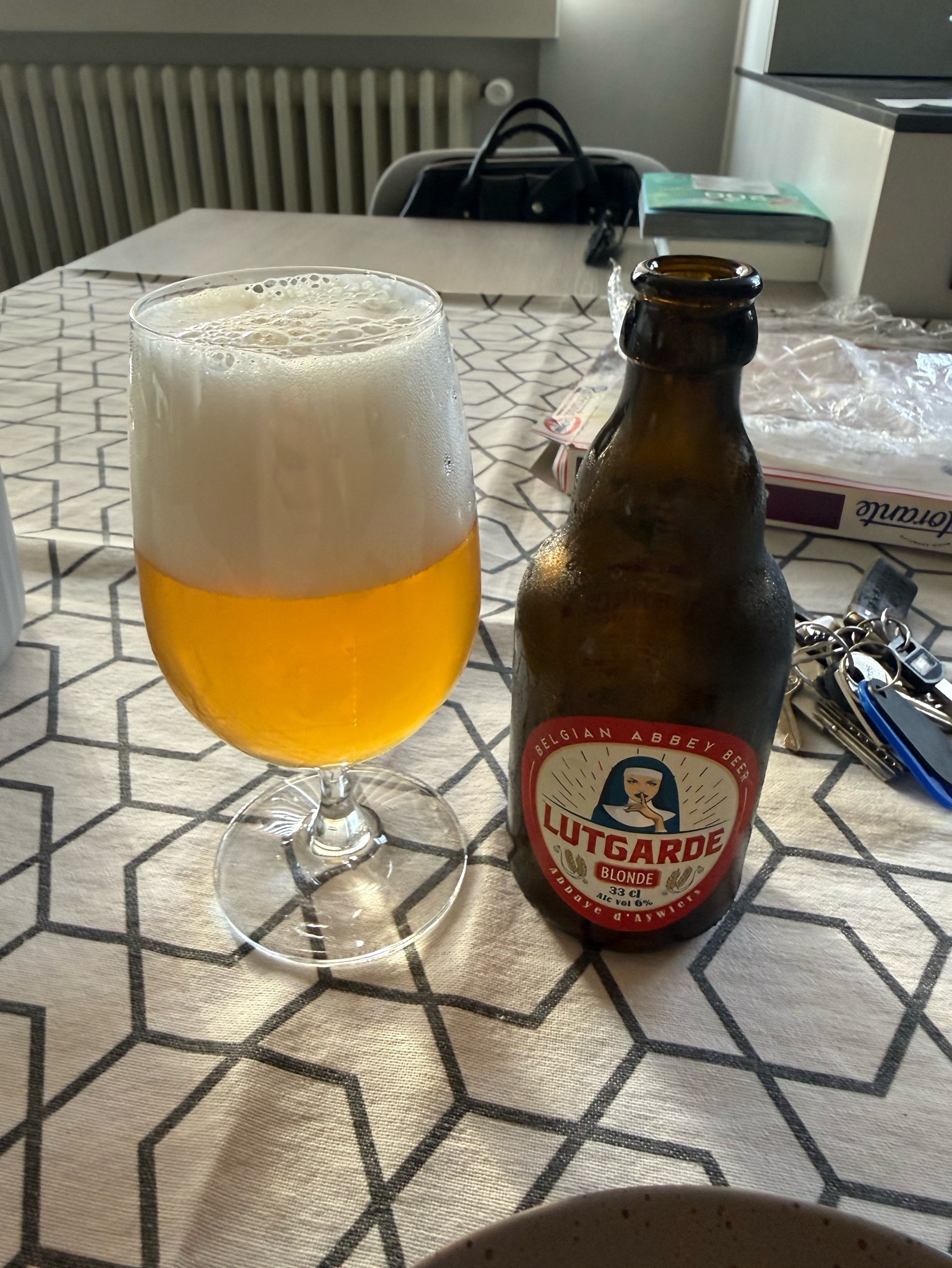 Lutgarde Blonde, Abbaye d'Aywiers