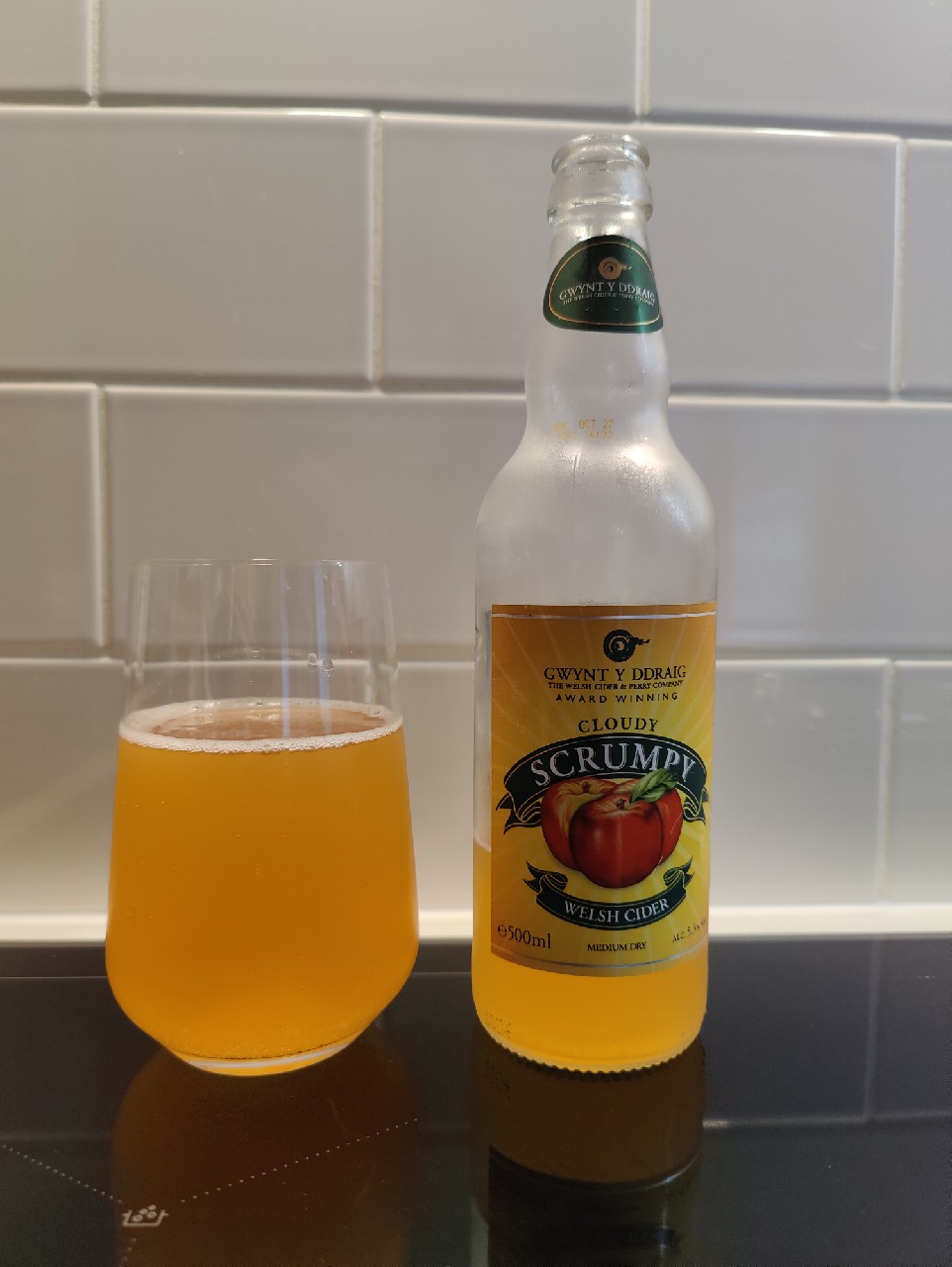 Farmhouse Cloudy Scrumpy Welsh Cider, Gwynt Y Ddraig