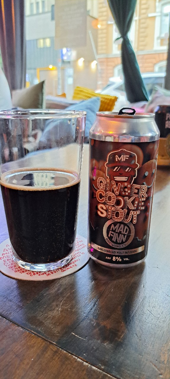 Ginger Cookie Stout, Mad Finn Brewing Co