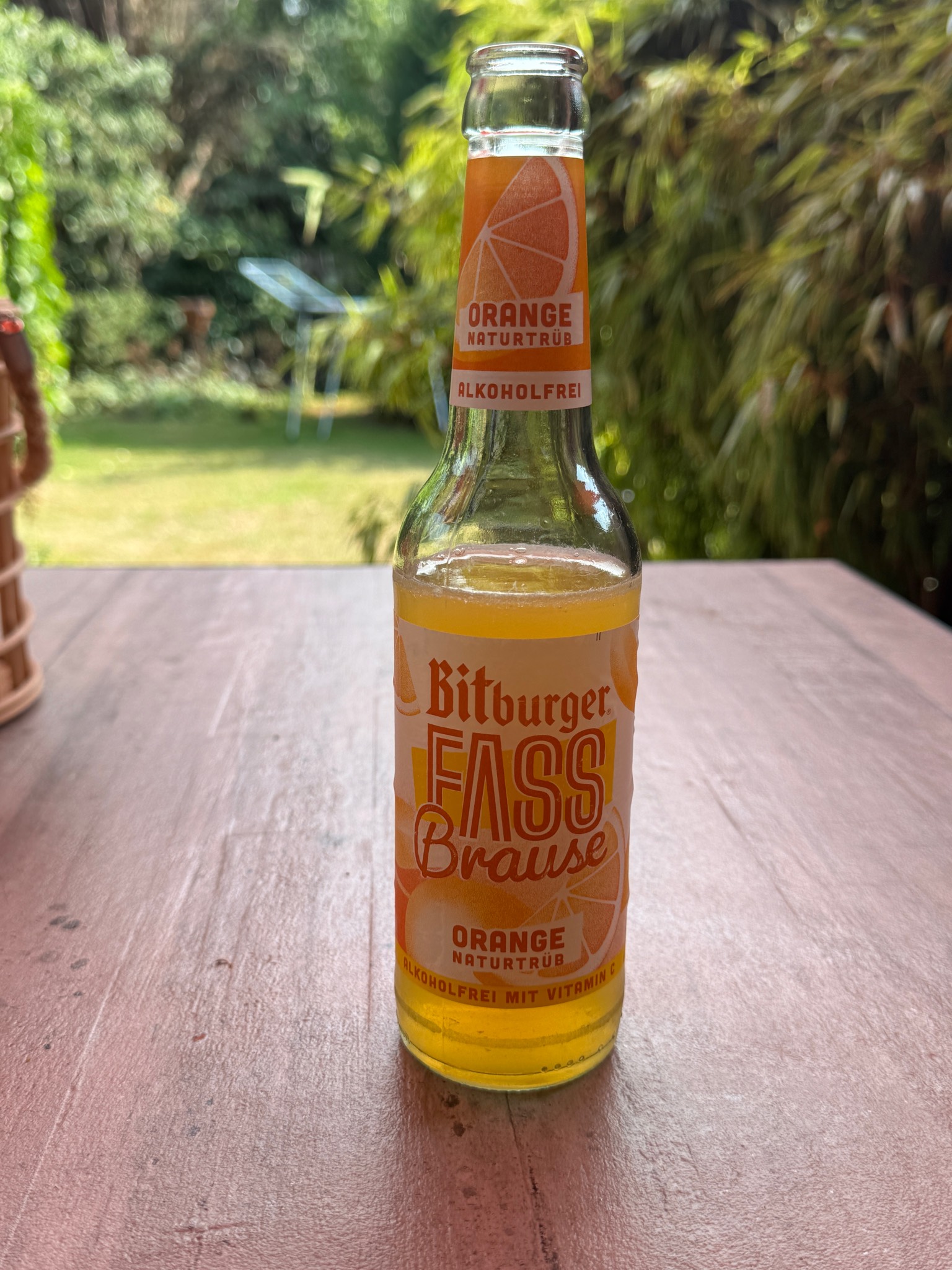 Bitburger Fassbrause Naturtrüb Orange, Germany