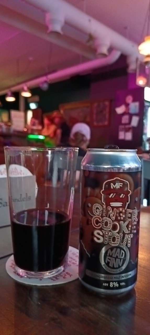 Ginger Cookie Stout, Mad Finn Brewing Co
