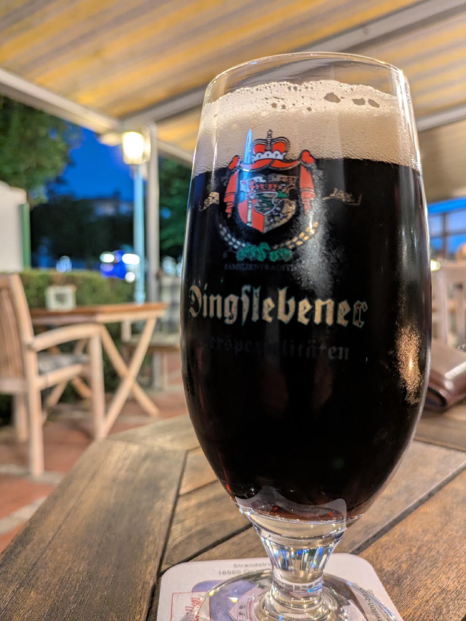 Dingslebener Lava Schwarzbier, Privatbrauerei Metzler