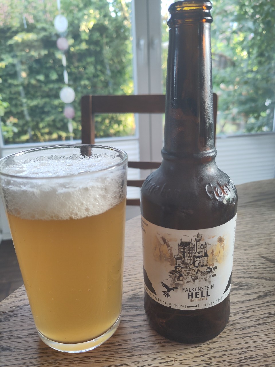 Helles Kellerbier / Hell Naturtrüb, Braugasthof Falkenstein