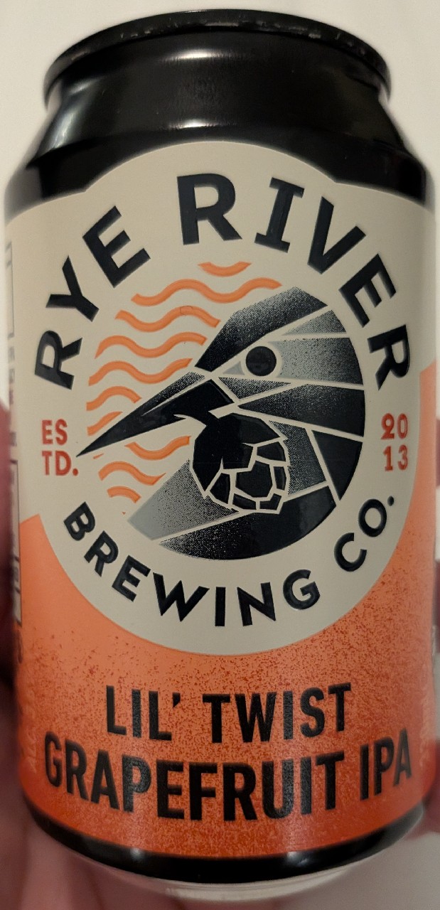 Lil' Twist Grapefruit IPA, Rye River Brewing Co.
