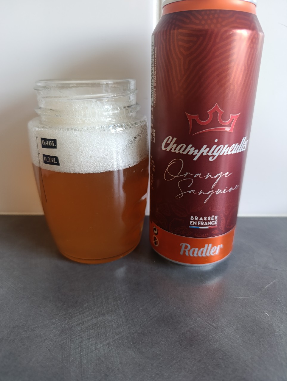 Radler Orange Sanguine, France