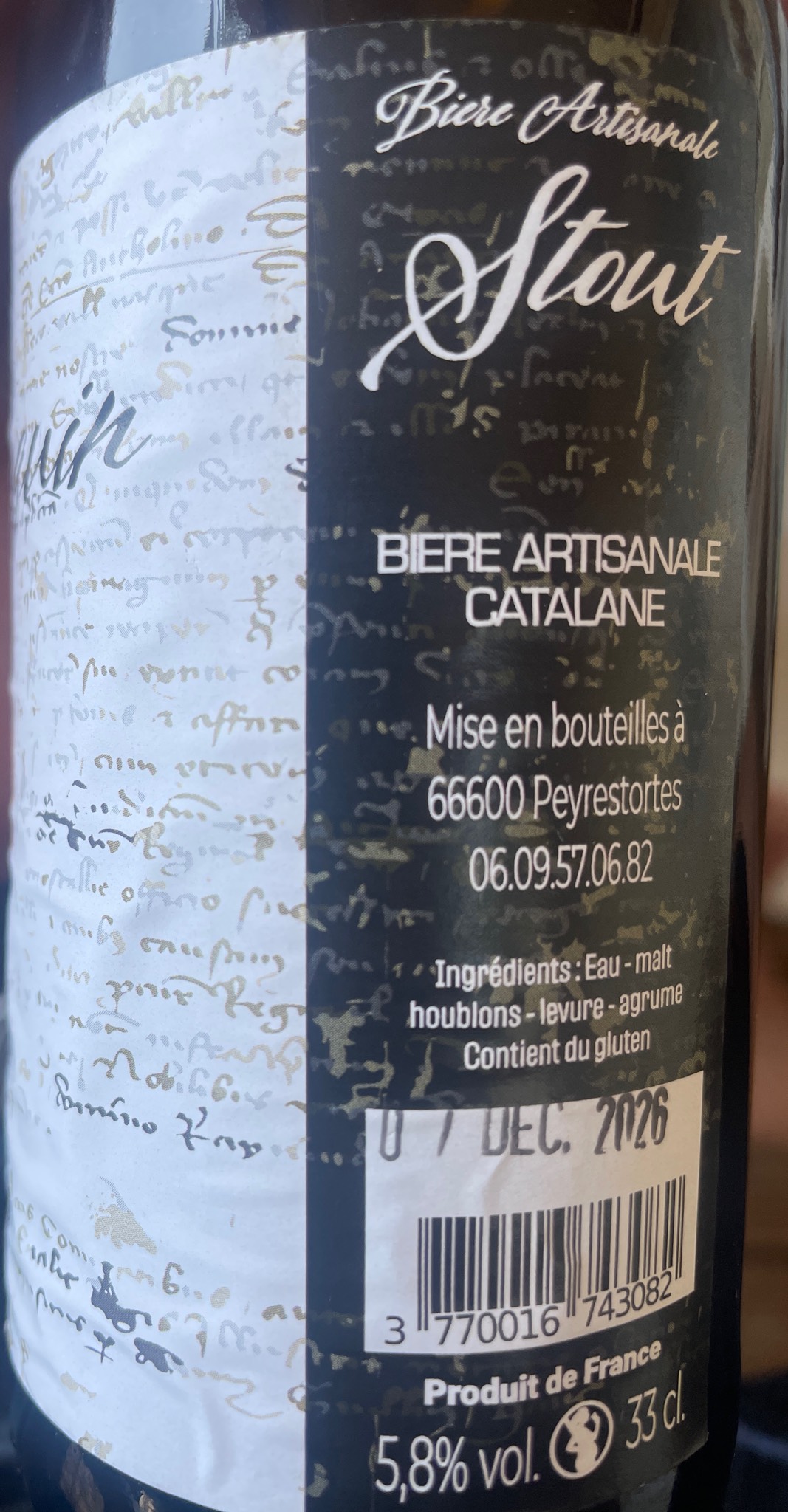 La Bière Du Petit Rouquin, Domaine Brunet