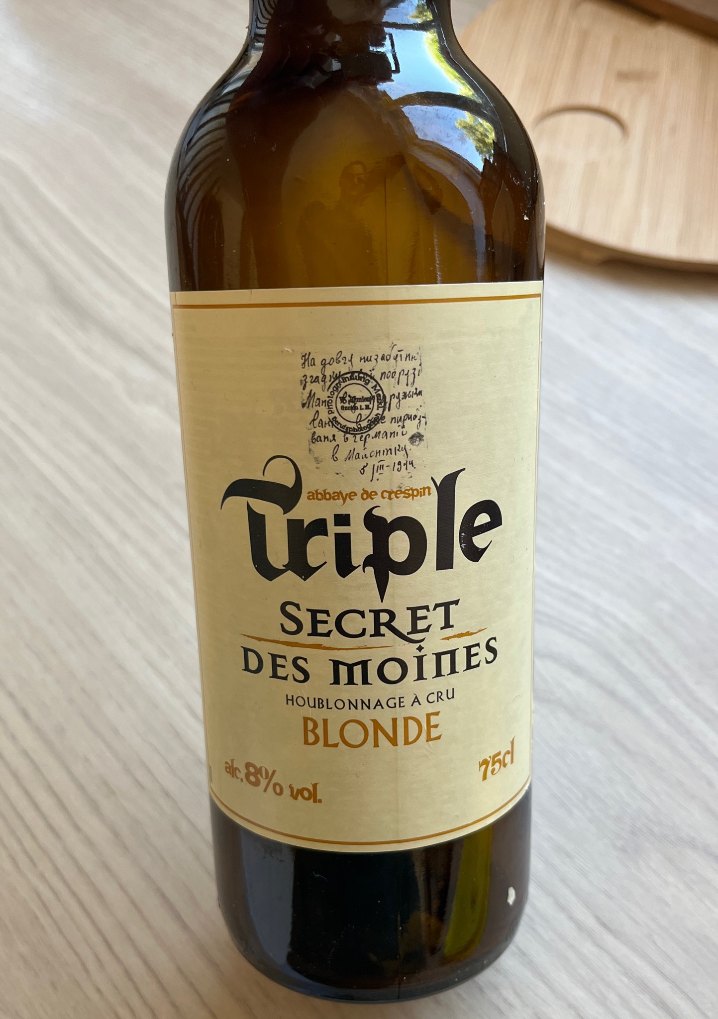 Triple Secret des Moines Blonde, France