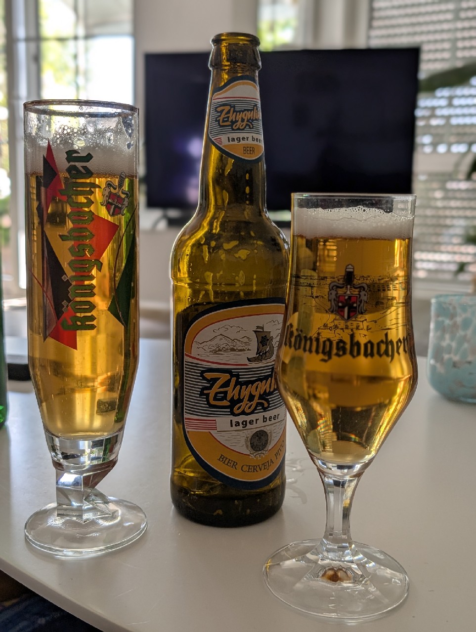 zhygulivske lager beer, Ukraine