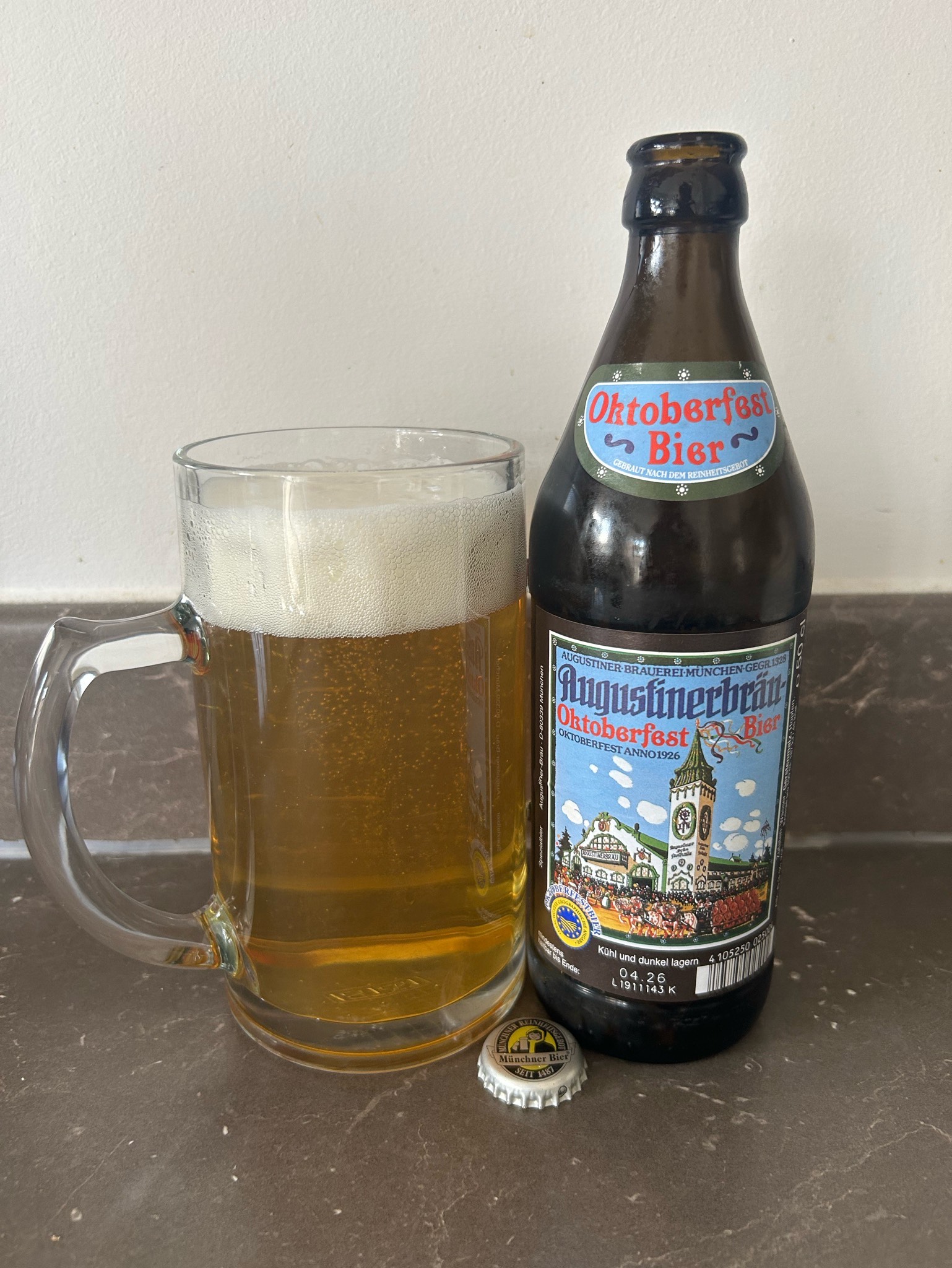 Augustinerbräu Oktoberfest Bier, Germany