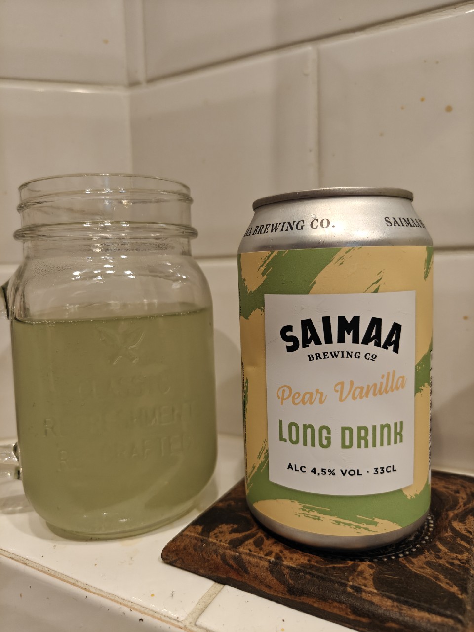 Saimaa Pear Vanilla Long Drink, Finland