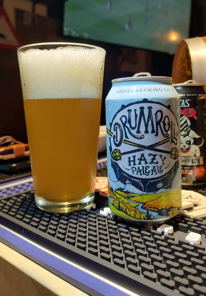 Drumroll Hazy Pale Ale, Odell Brewing Company