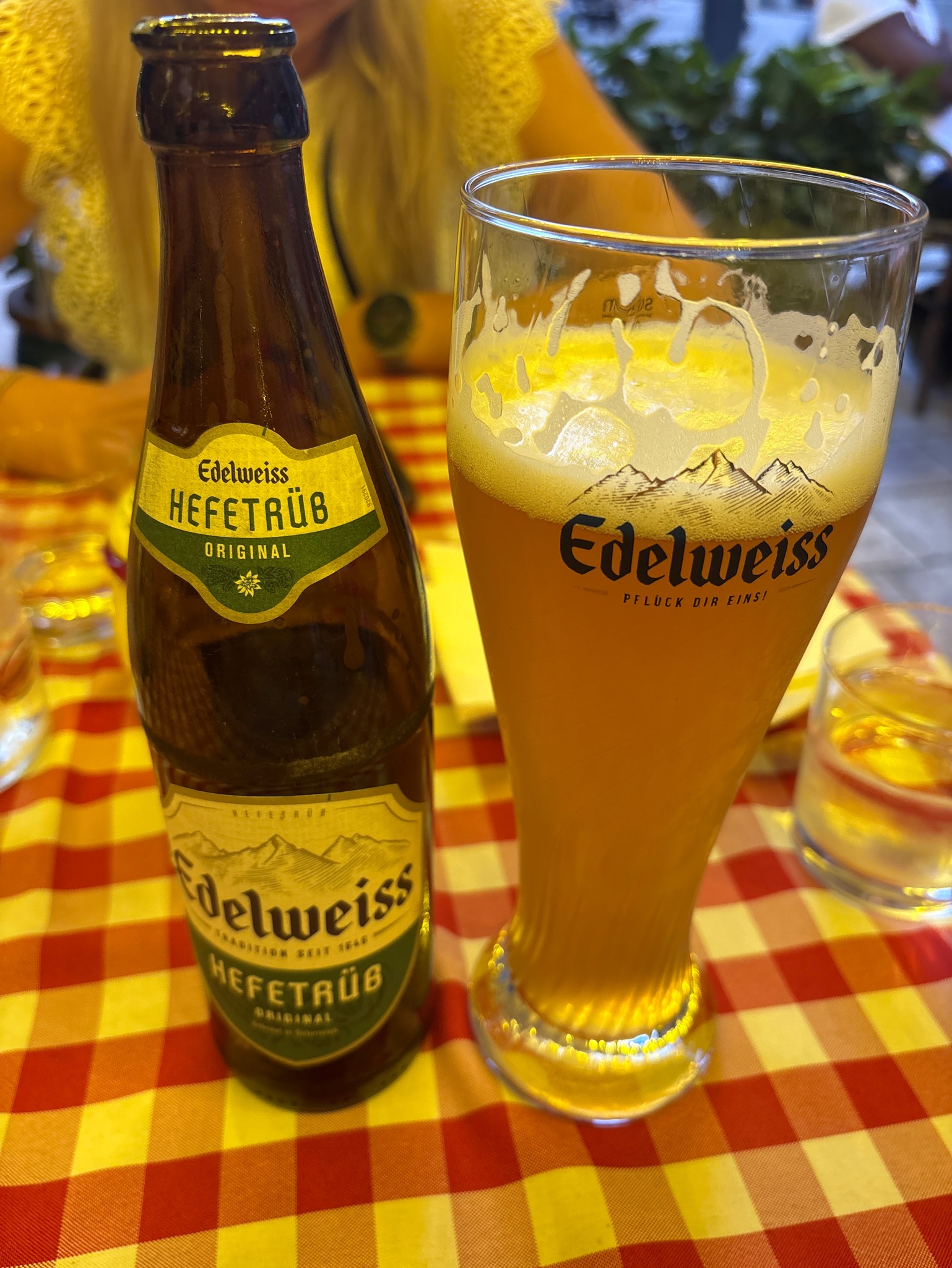 Edelweiss Original Hefetrüb, Hofbräu Kaltenhausen (Brau Union)