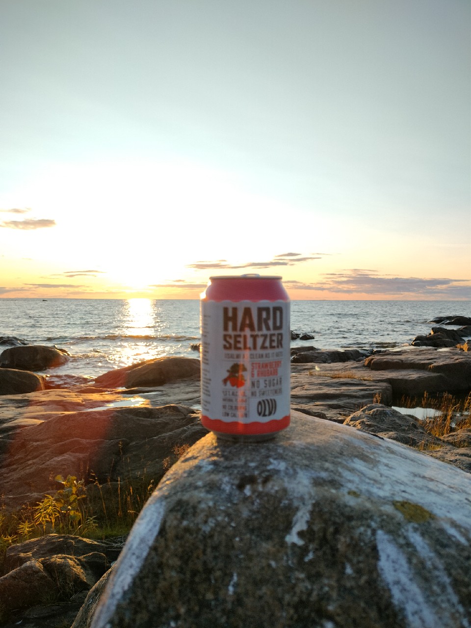 Hard Seltzer Strawberry & Rhubarb, Finland