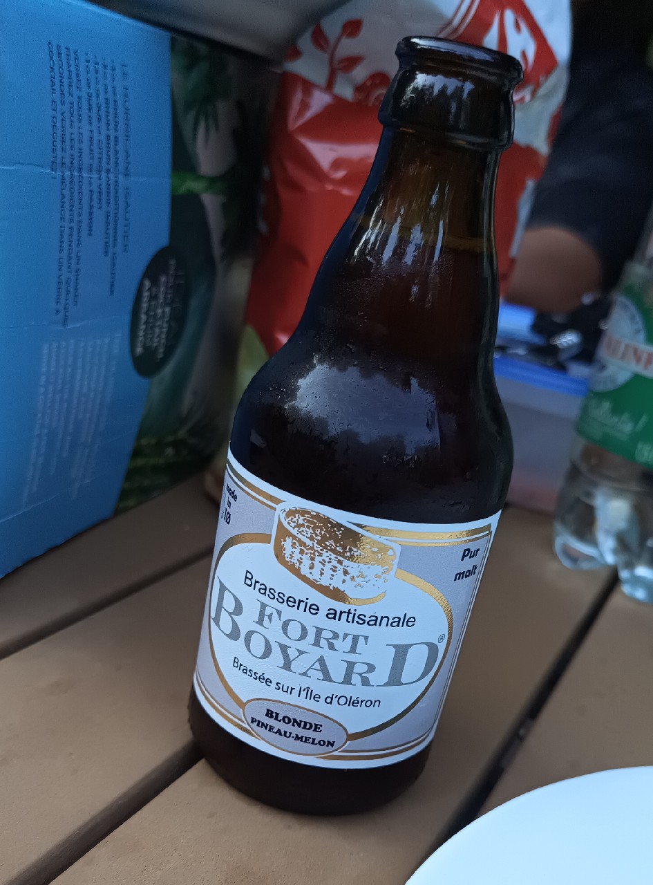 Fort Boyard Blonde Pineau-Melon, Brasserie Artisanale Fort Boyard