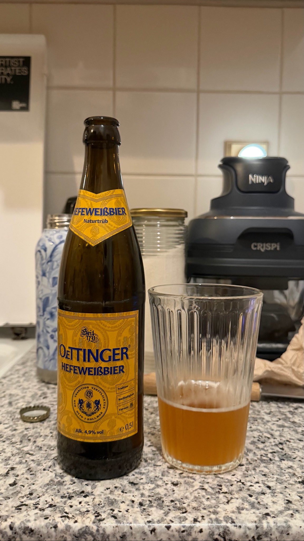 Oettinger Hefeweißbier Naturtrüb / Weissbier, Germany