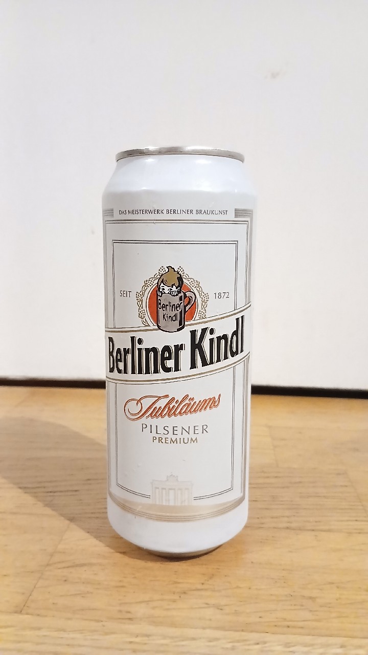 Jubiläums Pilsner, Berliner Kindl Schultheiss Brauerei (Oetker Group)