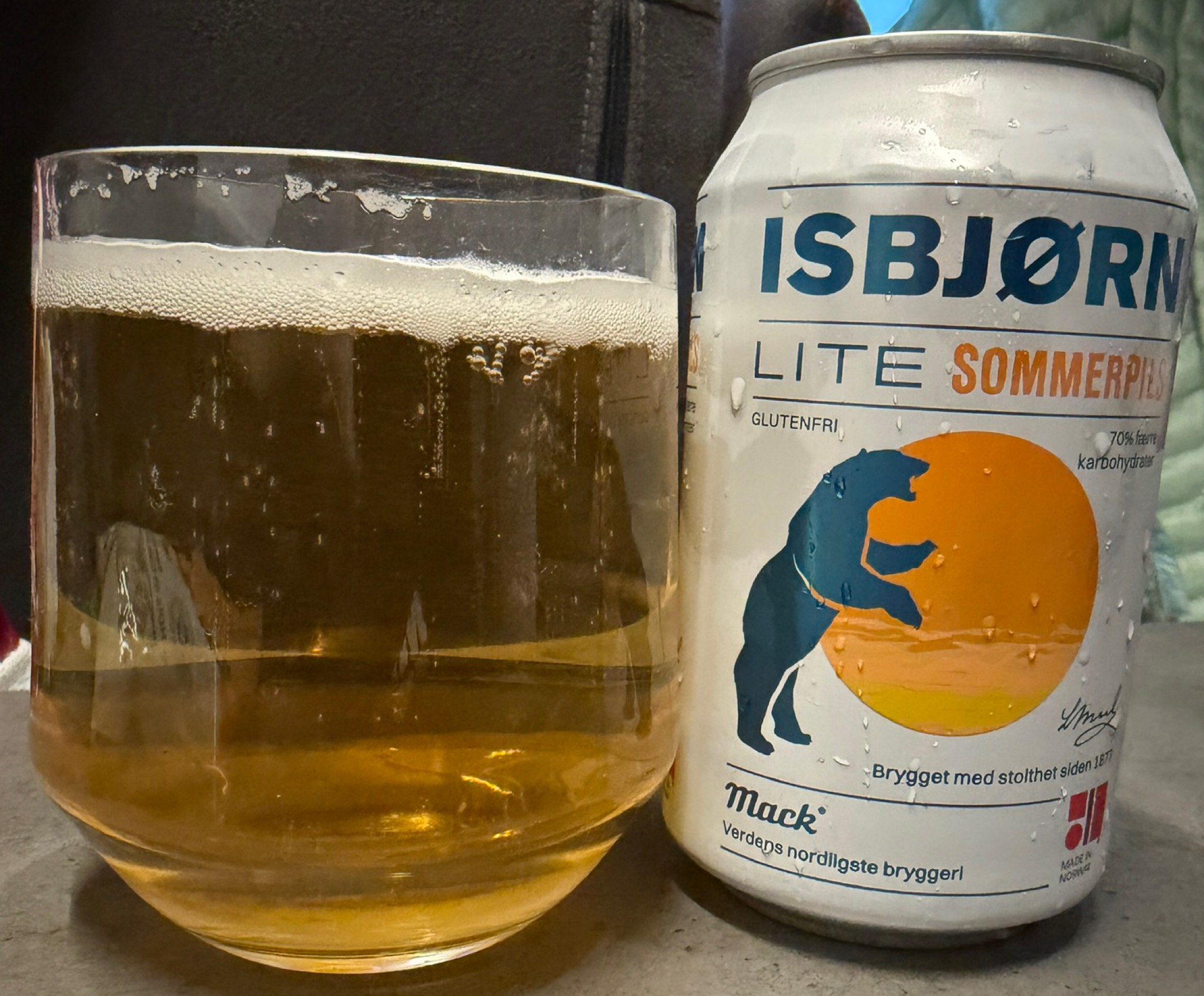 mack isbjørn lite summerpilsner, Norway