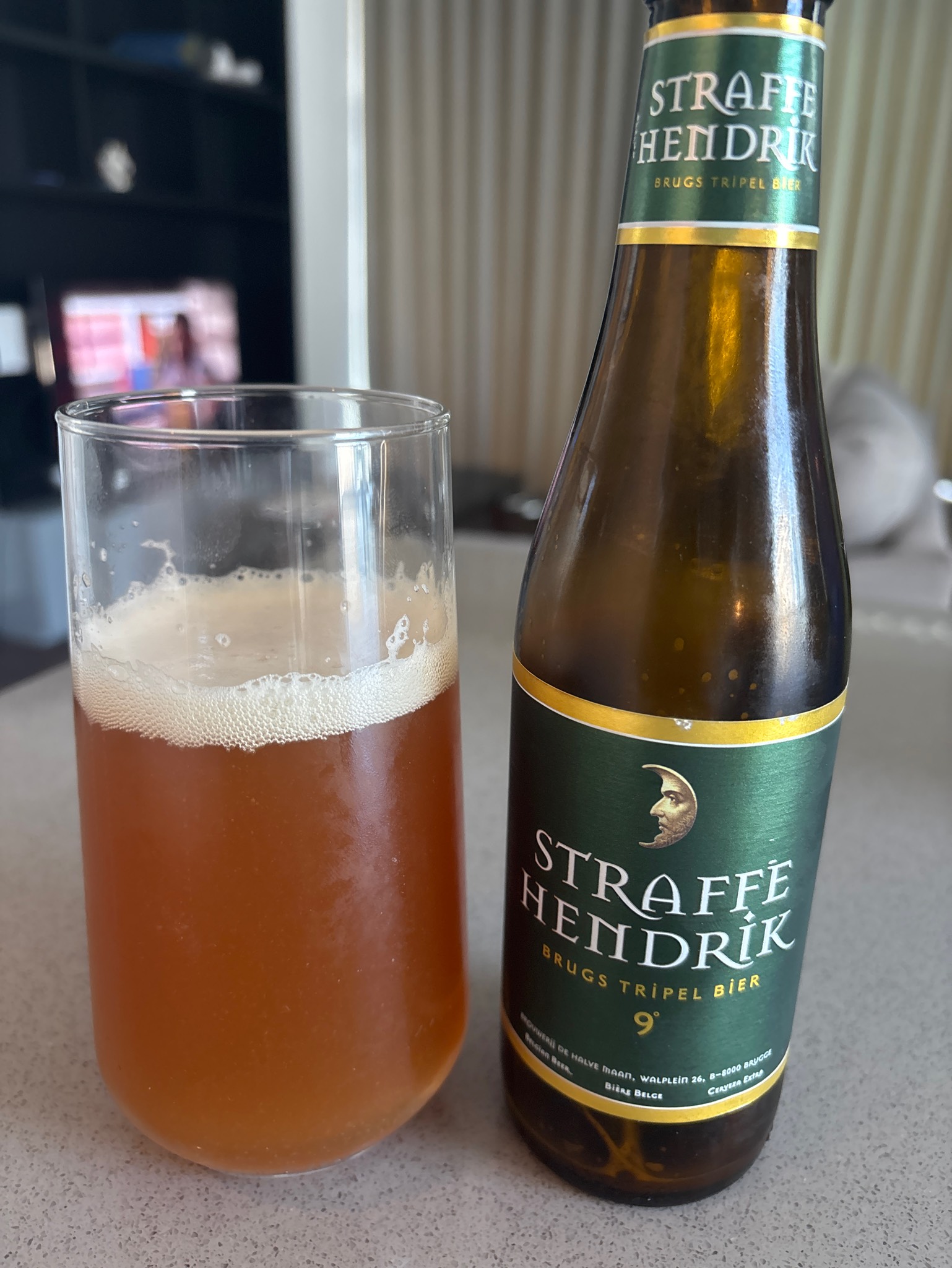 Straffe Hendrik Brugs Tripel Bier 9°, Belgium