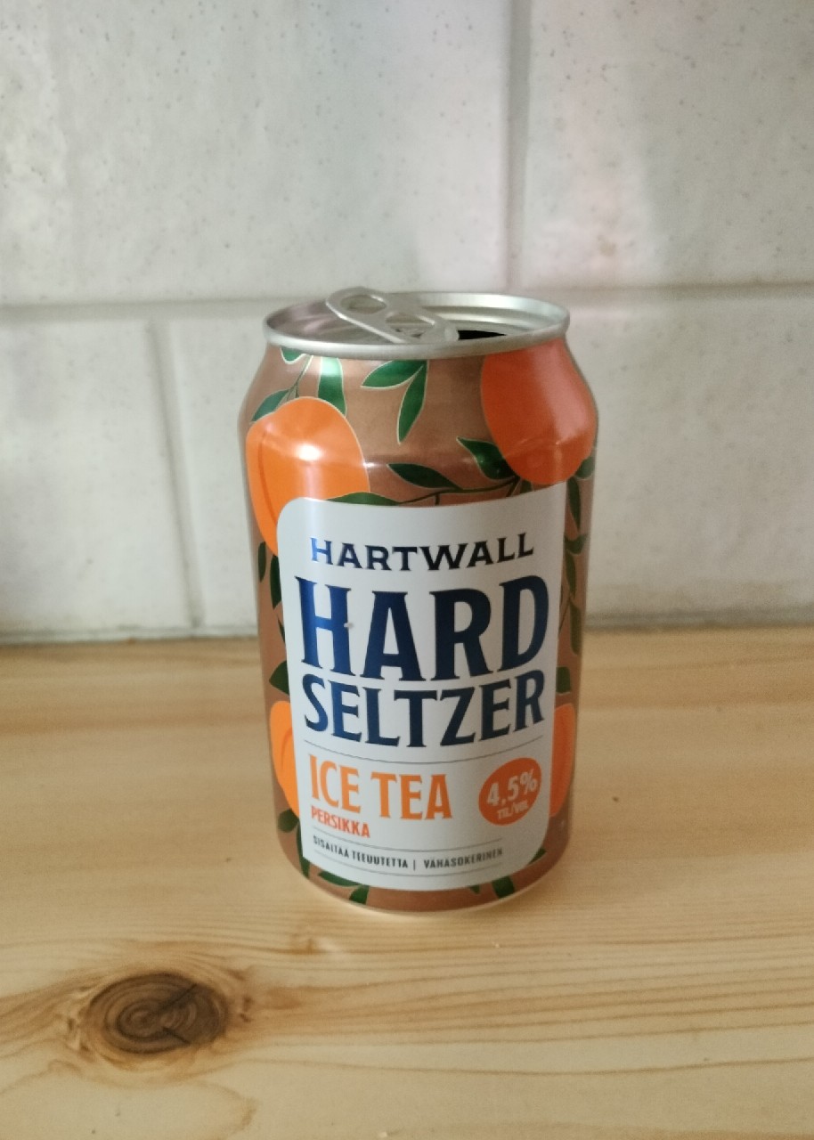 Hard Seltzer Ice Tea Persikka, Finland